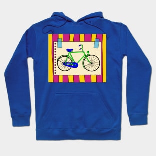 Retro Vintage Bicycle Biker Lover Hoodie